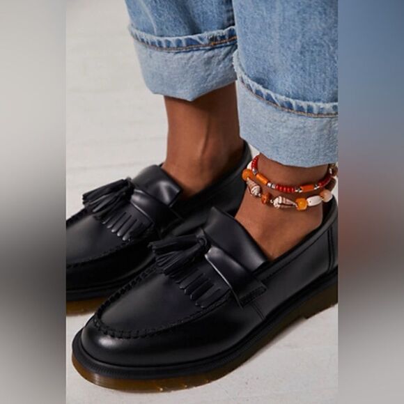 Dr. Martens Adrian Tassel Loafer - Cherry Red | Journeys Dr .Martens Adrian Loafer  NWOT